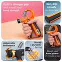 Alis Pro Hand Gripper for Men & Women Hand Grip Strengthener for Forearm, Wrist & Finger Workout Fitness Equipment for Home & Gym Training
