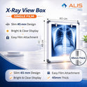 X Ray Viewer Single Film View Box with Dimmer