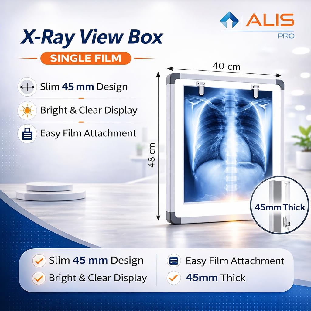 X Ray Viewer Single Film View Box with Dimmer